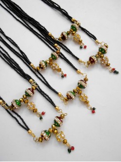 Meenakari Mangalsutra (6 Pcs)